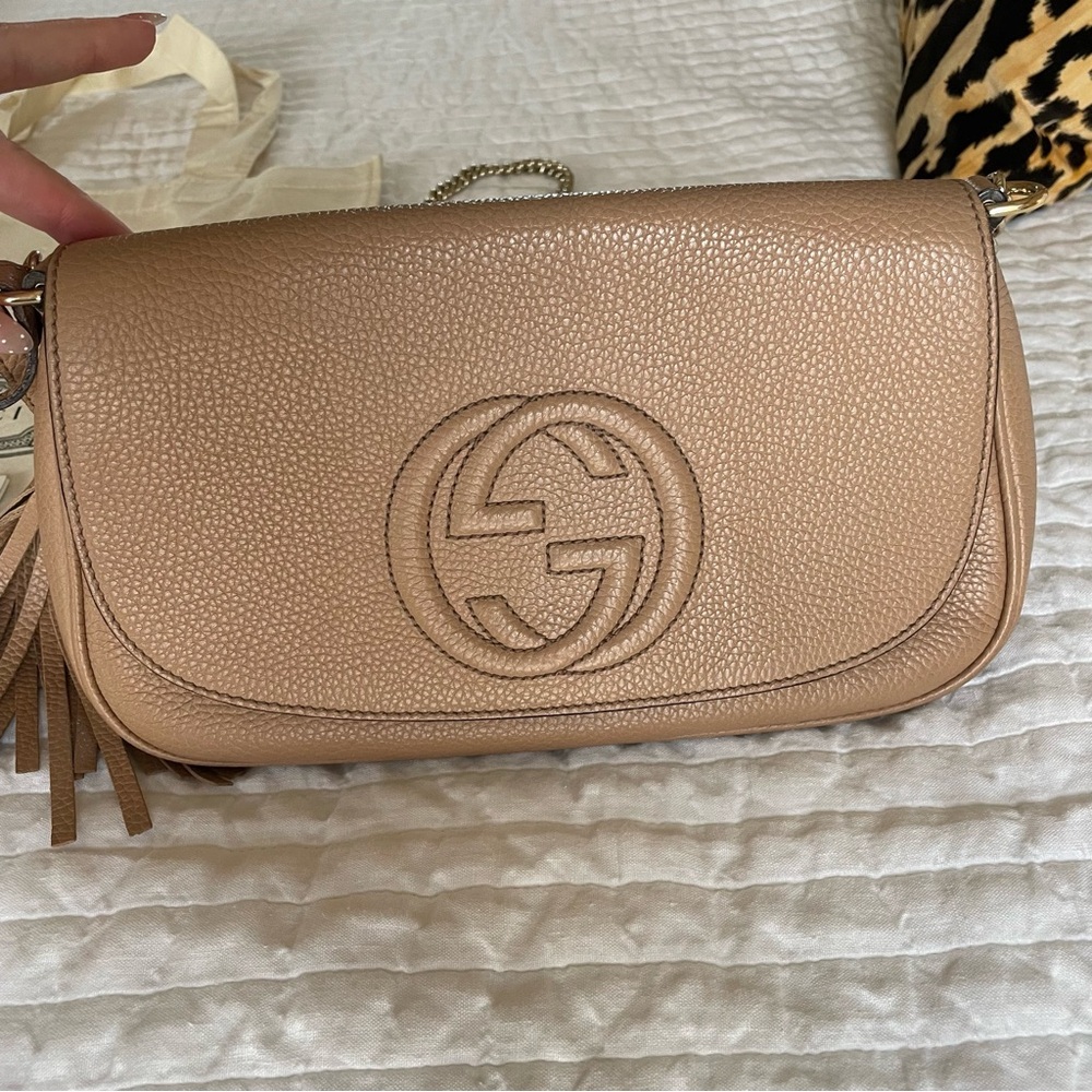 Gucci Soho Long Flap Crossbody Bag - Picture 3 of 15